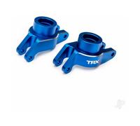 Traxxas Stub Axle Carriers Rear 6061-T6 Aluminium Left Right Blue TRX10252-BLUE