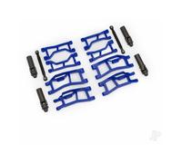 Traxxas Suspension kit, Mini Maxx WideMaxx, blue (includes front & rear suspension arms, front toe links & outer half shafts (extended)) TRX10790-BLUE