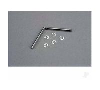 Traxxas Suspension Pins with E-Clips 2.5x31.5mm Steel TRX3740