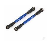 Traxxas Toe links, Front (Tubes Blue-anodised, 7075-T6 aluminium, stronger than Titanium) (88mm) (2 pcs) / rod ends, Rear (4 pcs) / rod ends, Front (4 pcs) / aluminium wrench (1pc) TRX8948X