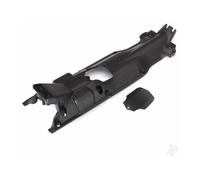 Traxxas Transmission Skidplate Nylon with Cover E-Revo 2.0 Black TRX5637X