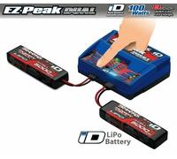 Traxxas TRX 2990 GX Dual EZ-Peak Plus Charger + 2x 3S ID LiPo 11.1V 5000