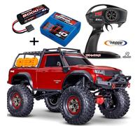 Traxxas TRX-4 High Trail Sport Red TRX82044-4-Red Set Bundle