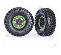 Traxxas TRX-4 Sport Wheels Tyres Assembled 1/10 Green Canyon Trail TRX8181-GRN