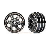 Traxxas TRX-4M 1.0 Black Chrome Rim (Per 2)