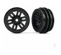 Traxxas TRX-4M 1.0 Inch Wheels Black 7mm Hex 1/18 Scale Rock Crawler TRX9768