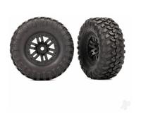 Traxxas TRX-4M Assembled Wheels Tyres 1.0 inch Canyon Trail Black TRX9773