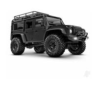 Traxxas TRX-4M Land Rover Defender 1/18 4WD RC Trail Crawler Black TRX97054-1-BLK