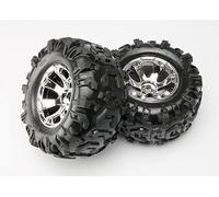 Traxxas TRX5673 Canyon AT Complete Wheels for Summit 17mm Driver (2 pcs.)