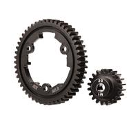 Traxxas TRX6450 Main Gear 50 Teeth Steel Wide + 20 Teeth Pinion 1.0 Pitch