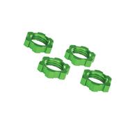 Traxxas TRX7758G Wheel Nut Splints 17mm Green Anodized X-Maxx 6S-8S 4pcs.