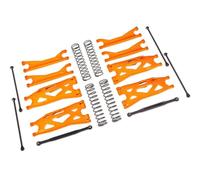 Traxxas TRX7895T Wide-X-Maxx Kit Orange Control Arms, Tie Rods, Shafts + Spring