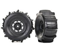 Traxxas TRX8475 Tires Mounted on Rim BFGoodrich Paddle Tires (2)