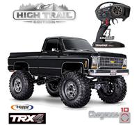 Traxxas TRX92056-4BLK TRX-4 Chevy K10 High-Trail Black RTR 1/10 4WD Scale-Crawl