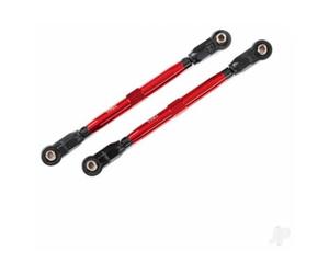 Traxxas TUBES Front Toe Links 7075-T6 Aluminium Red TRX8997R
