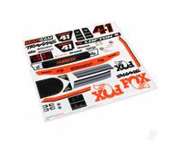 Traxxas Unlimited Desert Racer Fox Edition Decals Pre-Cut Adhesive Graphics TRX8515