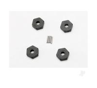 Traxxas Wheel Hubs Hex 1/16 E-Revo 4 Pack with Axle Pins TRX7154