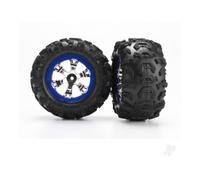 Traxxas Wheels and Tyres Assembled Glued Canyon AT Tyres 1 Left 1 Right TRX7274