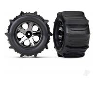 Traxxas Wheels & Tyres, Assembled Glued (2.8in) (2 pcs) TRX4175