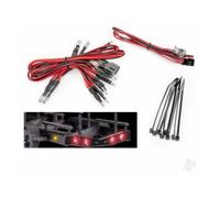 Traxxas Wire Harness LED Light Kit with Zip Ties and Mounts TRX10349X