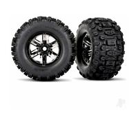 Traxxas X-Maxx Sledgehammer Tyres Green Wheels Assembled 1/7 TRX7774G