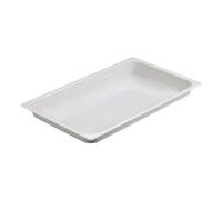 Tray Amber White Melamine GN 1/1 53x32,5x2 cm for Base Asia Leone
