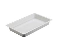 Tray Amber White Melamine GN 1/1 53x32,5x6 cm for Base Asia Leone