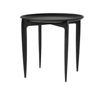 Tray Coffee Table Black Ø45