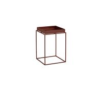 Tray Coffee Table High Chocolate/Steel