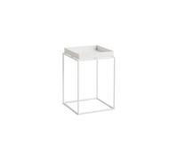 Tray Coffee Table High White/Steel