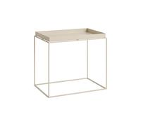 Tray Coffee Table Large Warm Beige/Steel