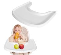 Tray Compatible with Stokke Tripp Trapp Chair, High Chair Tray Accessories for Toddler 6-36 Months, Full Cover High Chair Placemat for Stokke Highchair with Smooth Surface and Strong Suction