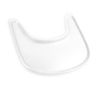 Tray Compatible with Stokke Tripp Trapp Chair, Smooth Surface and Strong Suction, 100% BPA-Free, High Chair Tray Accessories for Toddler 6-36 Months - White