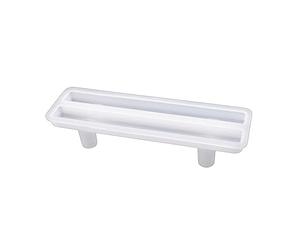 Tray Handles Silicone Molds Rectangle Handle Epoxy Resin Molds for Handles Serving Board Making Fruit Plate Handle Mold