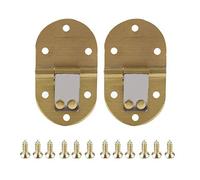 Tray Hinge 2Pcs Round Edge Table Hinge Sewing Machine Table Furniture Flip 90 Degree Alloy Folding Hinges Cabinet Door Hinge Hardware