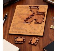 Tray Puzzles For Adults: Mind-Bending Wooden Jigsaw Puzzle With Frame, Unique Irregular Labyrinth Design, For Relaxation Wooden Jigsaw Puzzles