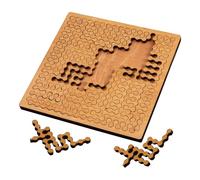 Tray Puzzles, Hard Difficult Wooden Jigsaw Puzzles For Adults, Irregular Carved Impossible Reverse Challenging Puzzle, Wooden Geometry Jigsaw Toy, For Family Friends(StyleD)