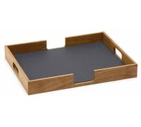 Tray Rectangular Hey Sign Dove grey - 4051656194908