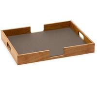 Tray Rectangular Hey Sign Taupe - 4051656229303