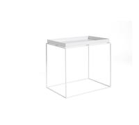 Tray Side Table Large White