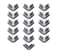 Tray Stack Reusable Versatile Layered Pan Stack Holder 16-Piece Meal Prep Baking Tray Stack - for Kitchen, Fridge, Picnic, BBQ and Party