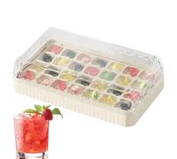 Tray, Stackable Utensil for the Kitchen, Easy Removable Ice Block Mould, for Household, Restaurant, Holiday, Whisky, Cocktail, Wine Cooling, Drink Preparation