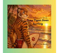 Tray Tigon Goes Surfing: “A Fun Ocean Adventure About Courage, Friendship and Trying Something New” (Furry Adventures)
