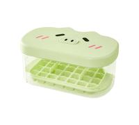 tray with lid, 24 compartments, reusable mould with storage container, trays for cocktails, for cold drinks, coffee, cocktails, whisky and other refreshments in the freezer