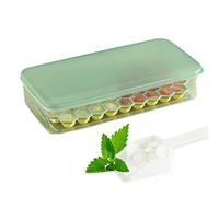 Tray with Lid, Tray for Freezer with Lid, Safe Ice Ball Mould for Whi, Reusable Ice Ball Mould for Chilled Drinks, Whisky, Cocktails,