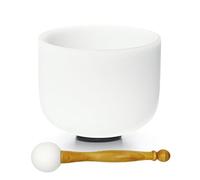 TRAYAYA Crystal Singing Bowl - 8 Inch C Note Root Chakra - 528hz Solfeggio Frequency, With Rubber Mallet & O-ring for Yoga,Chakra Healing,Sound Therapy,Meditation,Mindfulness,Relaxation