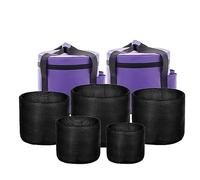 TRAYAYA Two Carry Case Bags for 6-12 inch Crystal Singing Bowl Set
