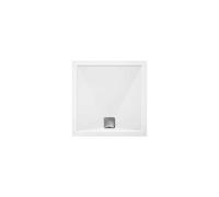 Traymate Elementary Square White Shower Tray - 1000mm x 1000mm Please Select Size: 1000 x 1000mm