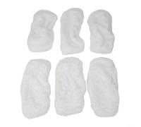 Trayne 2/6pcs Mop Pads Replacement For Oreck For Steam Mop STEAM100 STEAM100LRH Microfibre Washable Floor Cloths For Tiles (6 PACK)