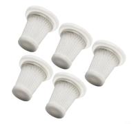 Trayne 5Pcs Washable Vacuum Cleaner Filter Set Compatible With Car Vacuum Cleaner Accessories Reusable High Filtration Replacement